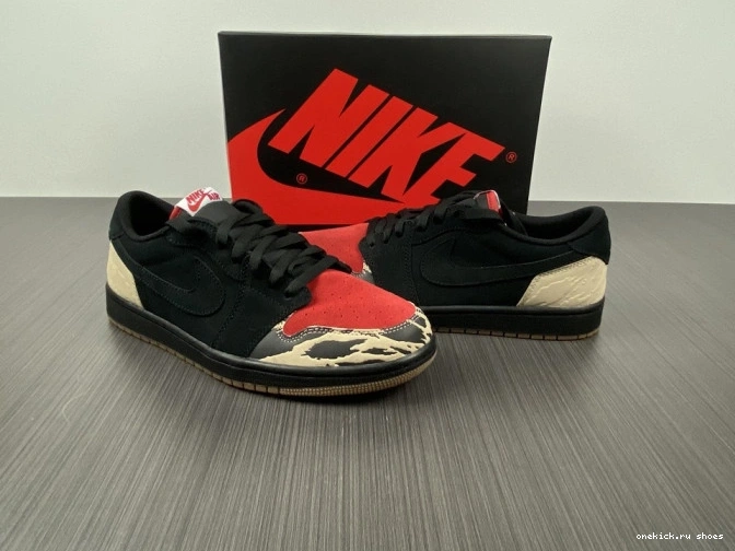 Rep SoleFly Carnivore Jordan 1 x Low Air DN3400-001 0822